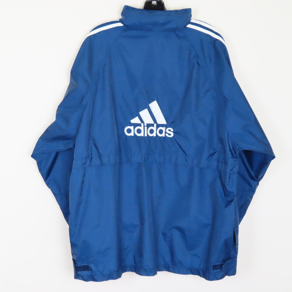 Adidas Trefoil logo hooded Windbreaker Coat, XL - Picture 7 of 7